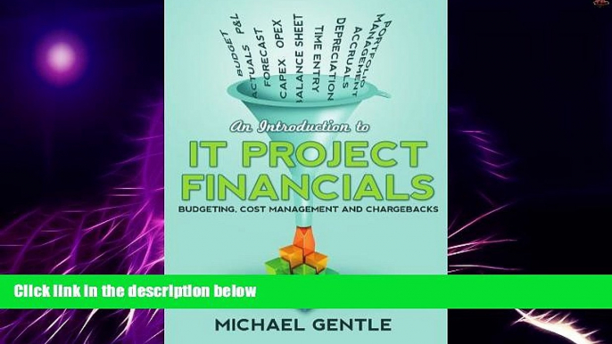 Big Deals  An Introduction to IT PROJECT FINANCIALS - budgeting, cost management and chargebacks.