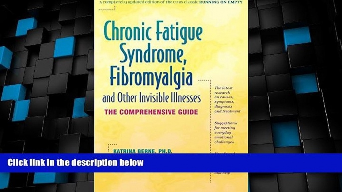 Big Deals  Chronic Fatigue Syndrome, Fibromyalgia, and Other Invisible Illnesses: The