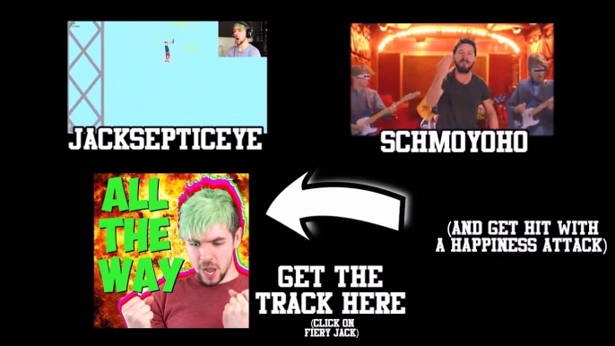 ALL THE WAY   Jacksepticeye Speed up 250% VS  BROFIST   PewDiePie Speed up 250%