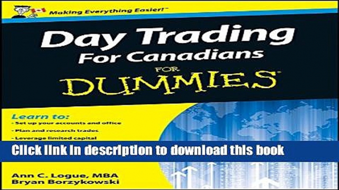 [Popular] Day Trading For Canadians For Dummies Paperback Online