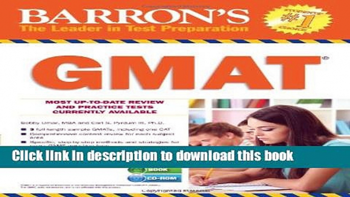 [Popular] Barron s GMAT with CD-ROM Kindle Online