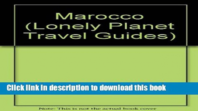 [Download] Marocco Kindle Online