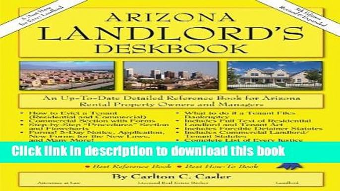 [Popular] Arizona Landlord s Deskbook Paperback Collection