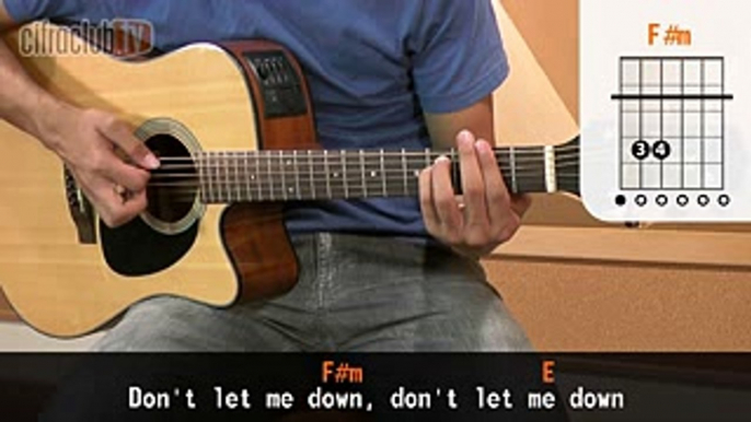 Don't Let Me Down - The Beatles (aula de violão)