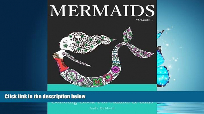 Pdf Online Mermaids: Coloring Book for Adults   Kids (Mermaid Coloring Book Series) (Volume 1)