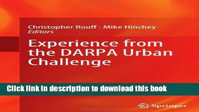 [PDF] Experience from the DARPA Urban Challenge Download Online