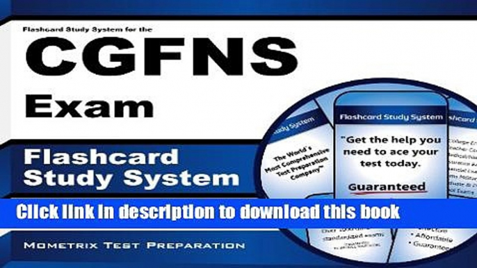 [Popular Books] Flashcard Study System for the CGFNS Exam: CGFNS Test Practice Questions   Review