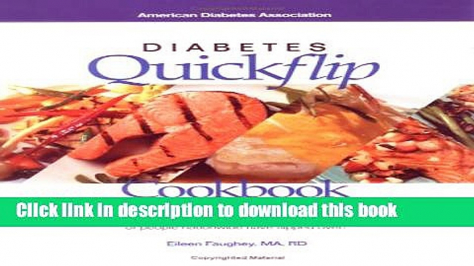 [Popular] Diabetes Quickflip Cookbook Paperback Free