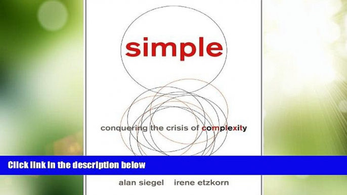 Big Deals  Simple: Conquering the Crisis of Complexity  Best Seller Books Most Wanted