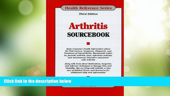 Big Deals  Arthritis Sourcebook  Best Seller Books Best Seller