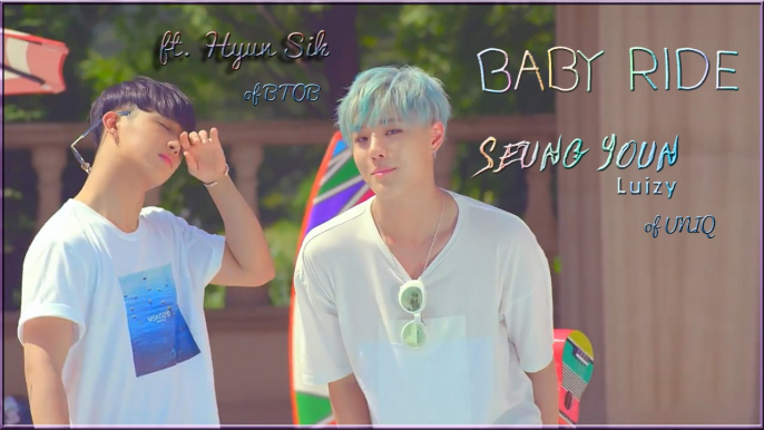 Luizy of UNIQ ft. Hyun Sik of BTOB - Baby Ride MV HD k-pop [german Sub]