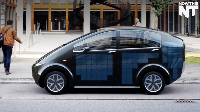 Self-Powered Car Can Charge With Electricity Or Solar Power