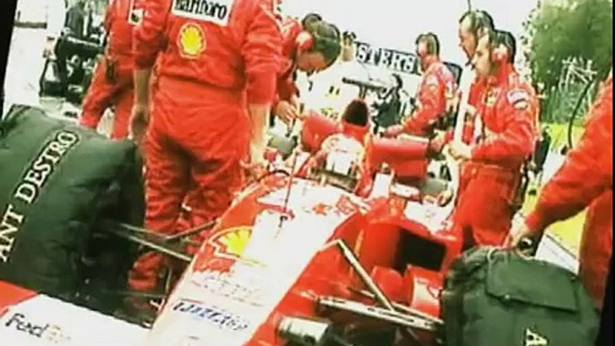 Formula 1 GP Belgio 2000 - Hakkinen sorpassa Schumacher