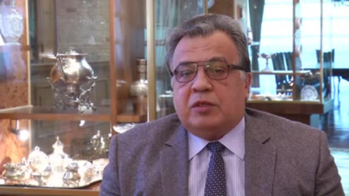 Rusya'nın Ankara Büyükelçisi Andrey Karlov: "Lavrov'un Ziyareti Kasım ya da Aralıkta Olabilir"