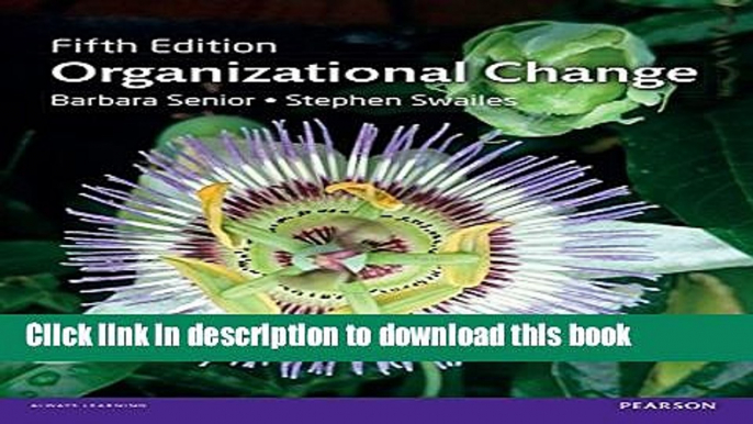 [Popular] Organizational Change Hardcover Online