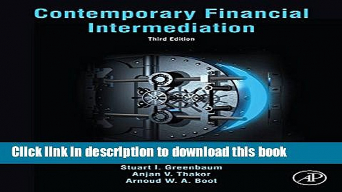 [Popular] Contemporary Financial Intermediation Paperback Collection