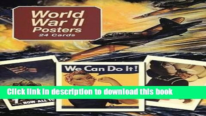 [Download] World War II Posters: 24 Cards (Dover Postcards) Kindle Online