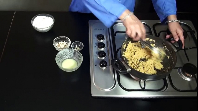 Besan ladoo recipe- Magad Ke Laddo - how to make besan ladu