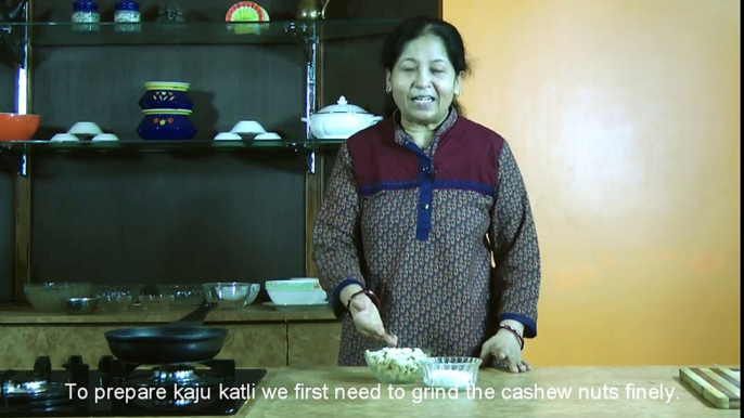 Kaju katli recipe - How to make kaju katali - Kaju ki Barfi - Cashew Burfi