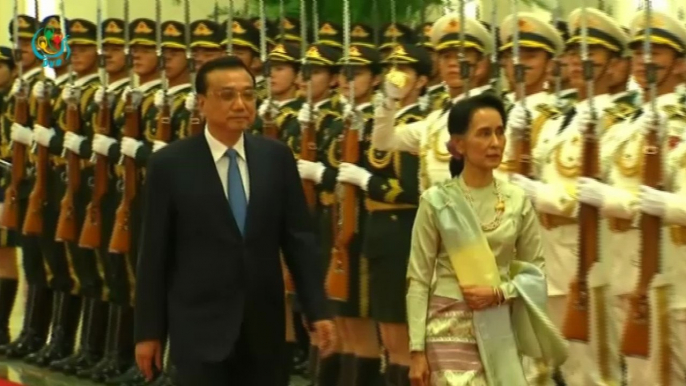 China welcome Myanmar State Counselor Daw Aung San Suu Kyi