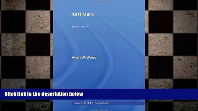 different   Karl Marx, 2nd Edition (Arguments of the Philosophers)