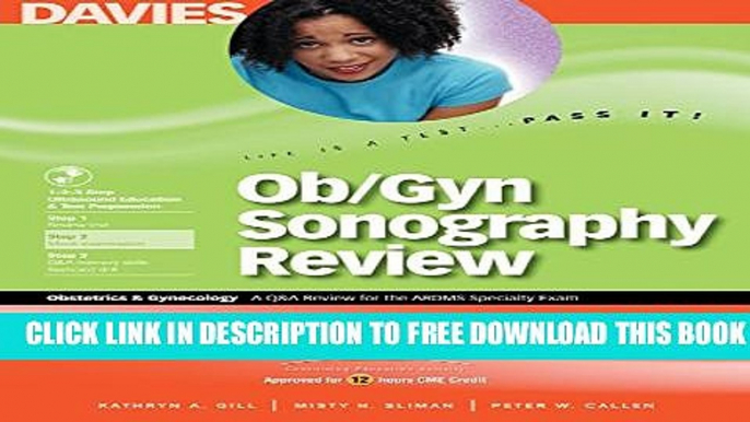 Collection Book Ob/Gyn Sonography Review: A Review for the Ardms Obstetrics   Gynecology Exam