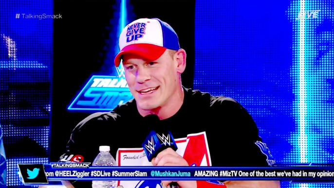 WWE | WWE 2016 | WWE Network | WWE Superstar John cena interview | Talking about 16 August 2016 Smackdown Night Show | WWE Wrestling |  WWE Smackdown | WWE