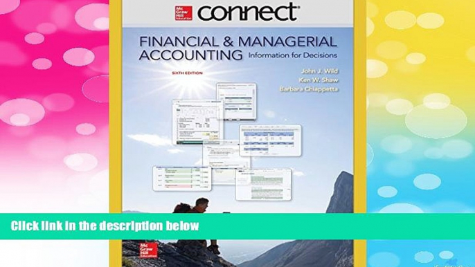 READ FREE FULL  Connect 2 Semester Access Card for Financial and Managerial Accounting  READ