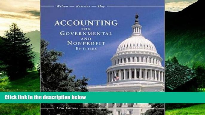 READ FREE FULL  Accounting for Governmental and Nonprofit Entities with City of Smithville