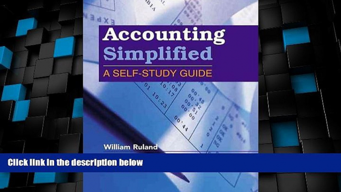 Big Deals  Accounting Simplified: A Self Study Guide  Best Seller Books Best Seller