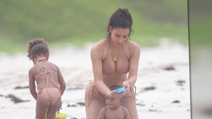 A Bikini-Clad Kim Kardashian Stuns During Mexican Getaway