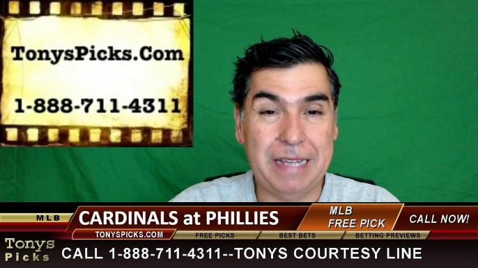 Philadelphia Phillies vs. St Louis Cardinals Free Pick Prediction MLB Baseball Odds Series Preview