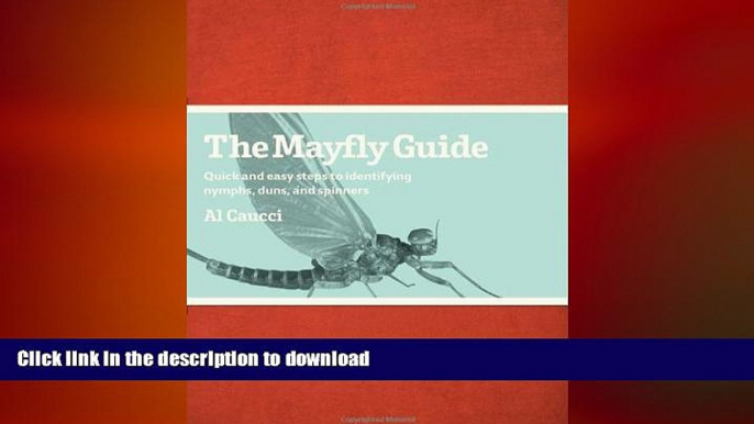 FAVORITE BOOK  The Mayfly Guide: Quick and Easy Steps to Identifying Nymphs, Duns, and Spinners