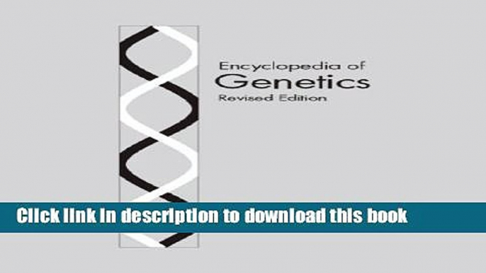 Collection Book Encyclopedia of Genetics 2vol Set