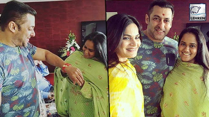 Salman Khan's Raksha Bandhan Celebration With Arpita & Alvira