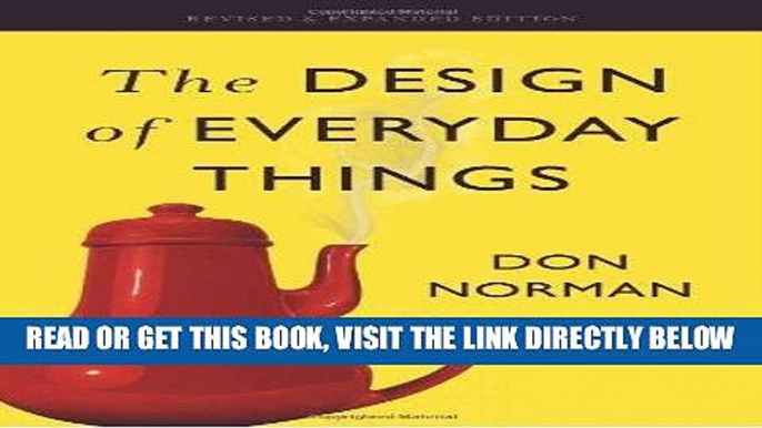 [EBOOK] DOWNLOAD The Design of Everyday Things: Revised and Expanded Edition READ NOW