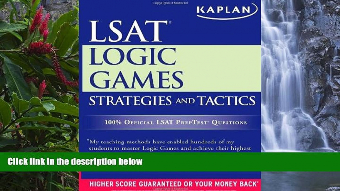 READ NOW  LSAT Logic Games: Strategies and Tactics  Premium Ebooks Online Ebooks