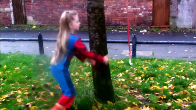 Spiderman cartoon, Ironman vs Incredible vs Spiderman - in Real Life Superhero Battle!