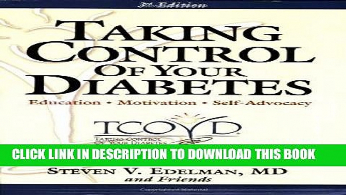 [READ] EBOOK Taking Control of Your Diabetes BEST COLLECTION