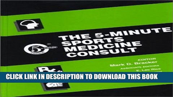 [READ] EBOOK The 5-Minute Sports Medicine Consult ONLINE COLLECTION