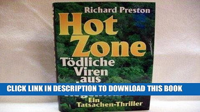 Best Seller The Hot Zone Free Read