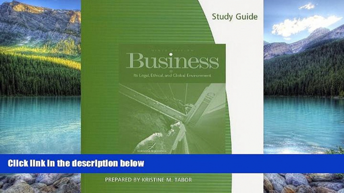 Big Deals  Study Guide for Jennings  Business: Its Legal, Ethical, and Global Environment, 9th