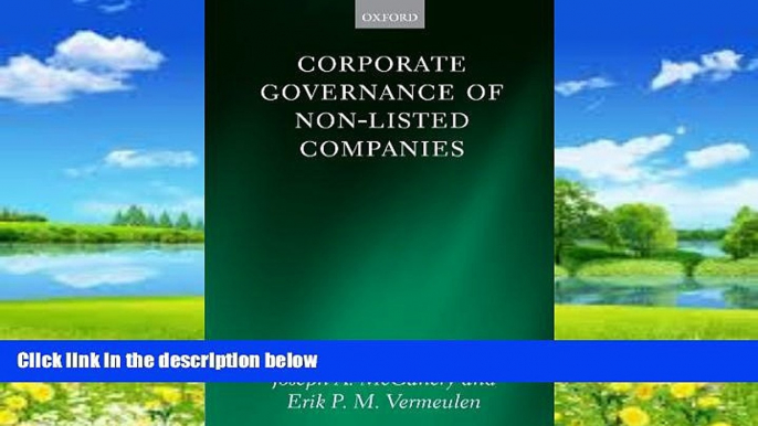 Books to Read  Corporate Governance of Non-Listed Companies  Full Ebooks Most Wanted