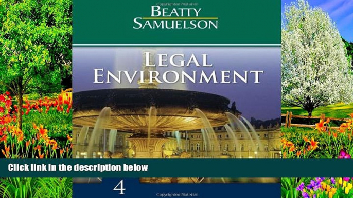 Deals in Books  Legal Environment (Available Titles CengageNOW)  Premium Ebooks Online Ebooks