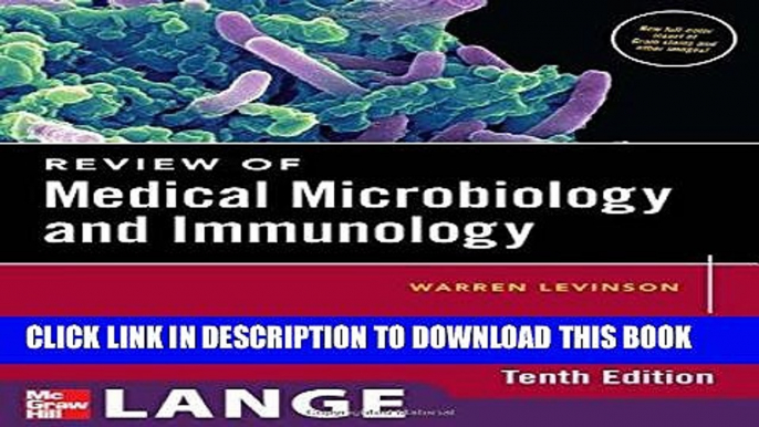 Ebook Review of Medical Microbiology and Immunology, Tenth Edition (LANGE Basic Science) Free