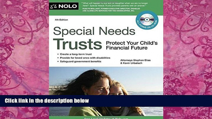 Books to Read  Special Needs Trusts: Protect Your Child s Financial Future (Special Needs Trust: