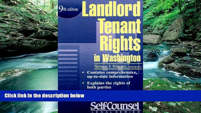 Big Deals  Landlord/Tenant Rights Washington (Landlord/Tenant Rights in Washington)  Best Seller