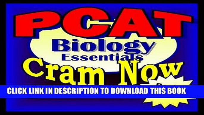 Best Seller PCAT Prep Test BIOLOGY REVIEW Flash Cards--CRAM NOW!--PCAT Exam Review Book   Study