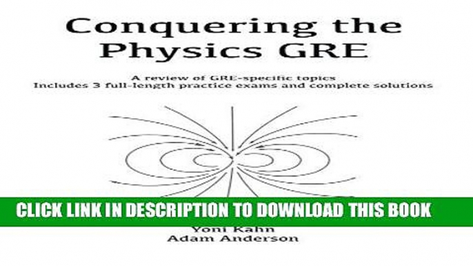 Best Seller Conquering the Physics GRE Free Download