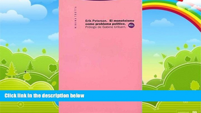 Big Deals  El Monoteismo Como Problema Politico (Spanish Edition)  Best Seller Books Best Seller